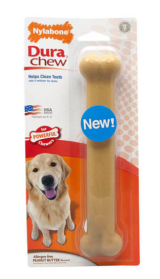 Picture of Nylabone Dura Chew Peanut Butter - Giant