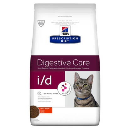 Picture of Hill's Prescription Diet i/d Digestive Care Dry Cat Food with Chicken 1.5kg